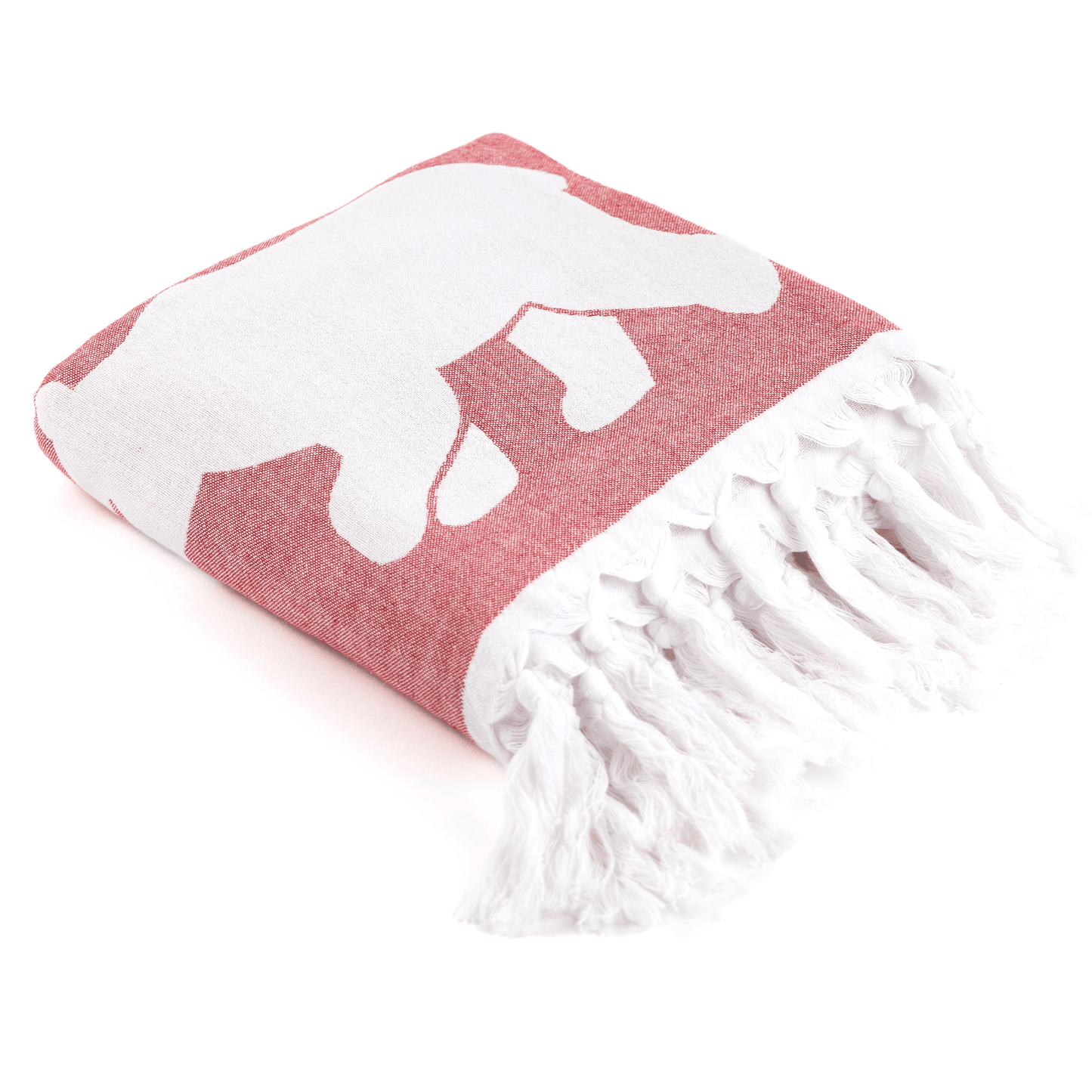 Turkish towels Canada in a Canada Day style with pure cotton for sustainability.