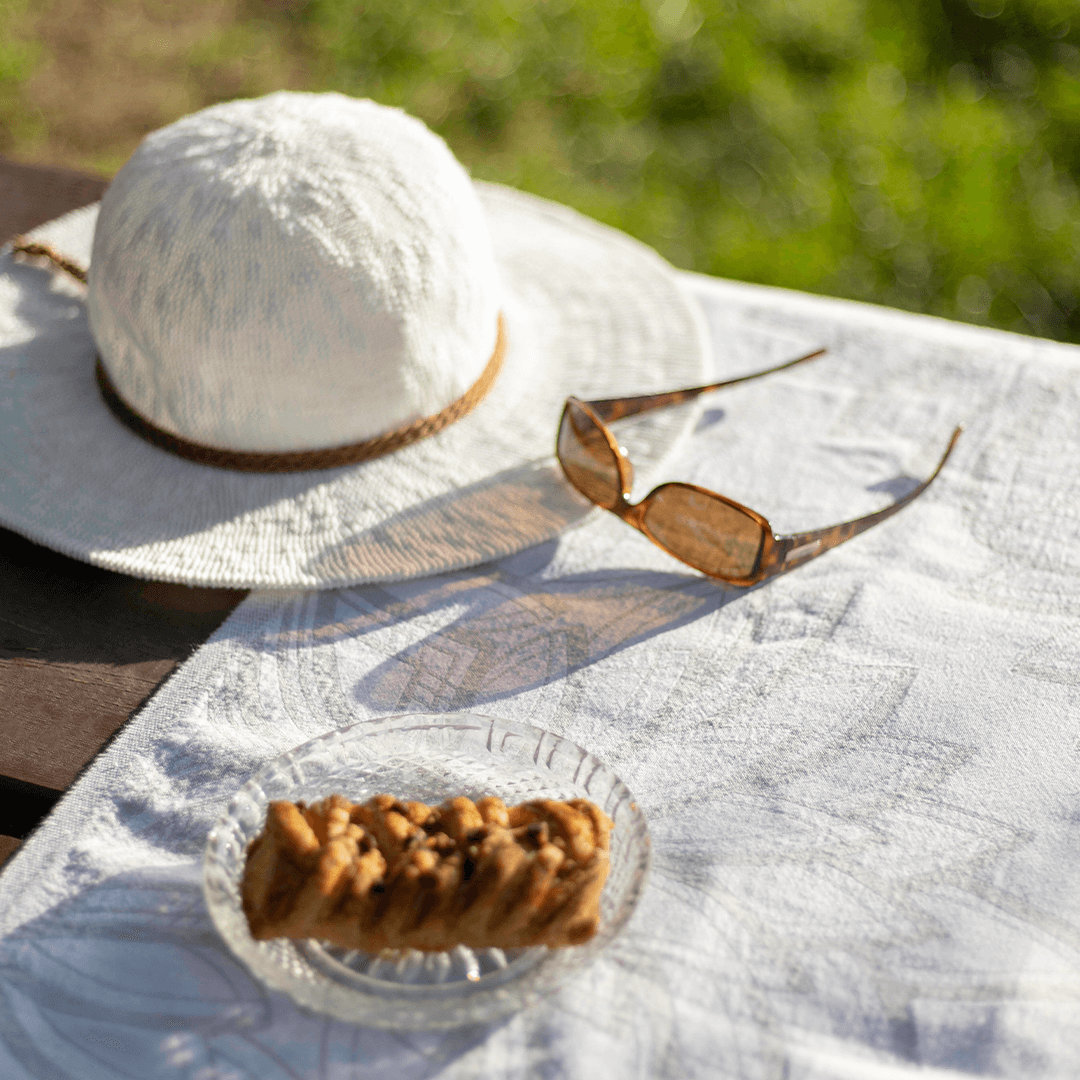 Turkish towel used in a picnic