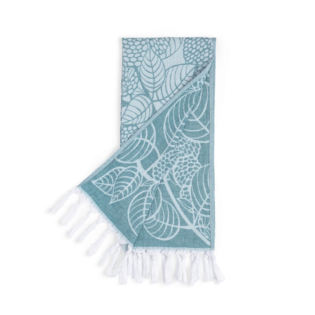 Turkish Towels Canada | Set in Briar Teal