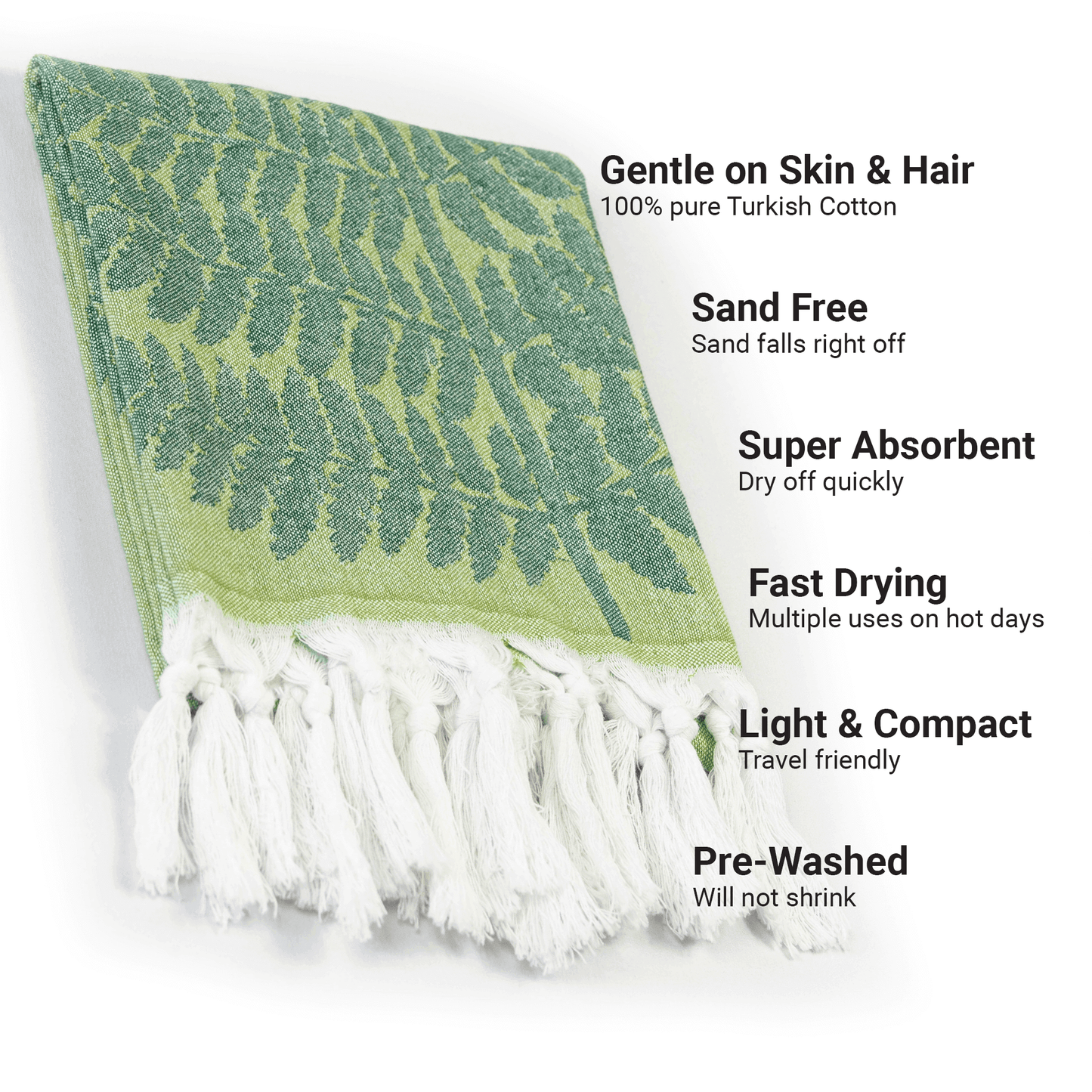 Turkish towels Canada in a large hand towel or tea towel. Pure cotton for sustainability. From a small Canadian business.