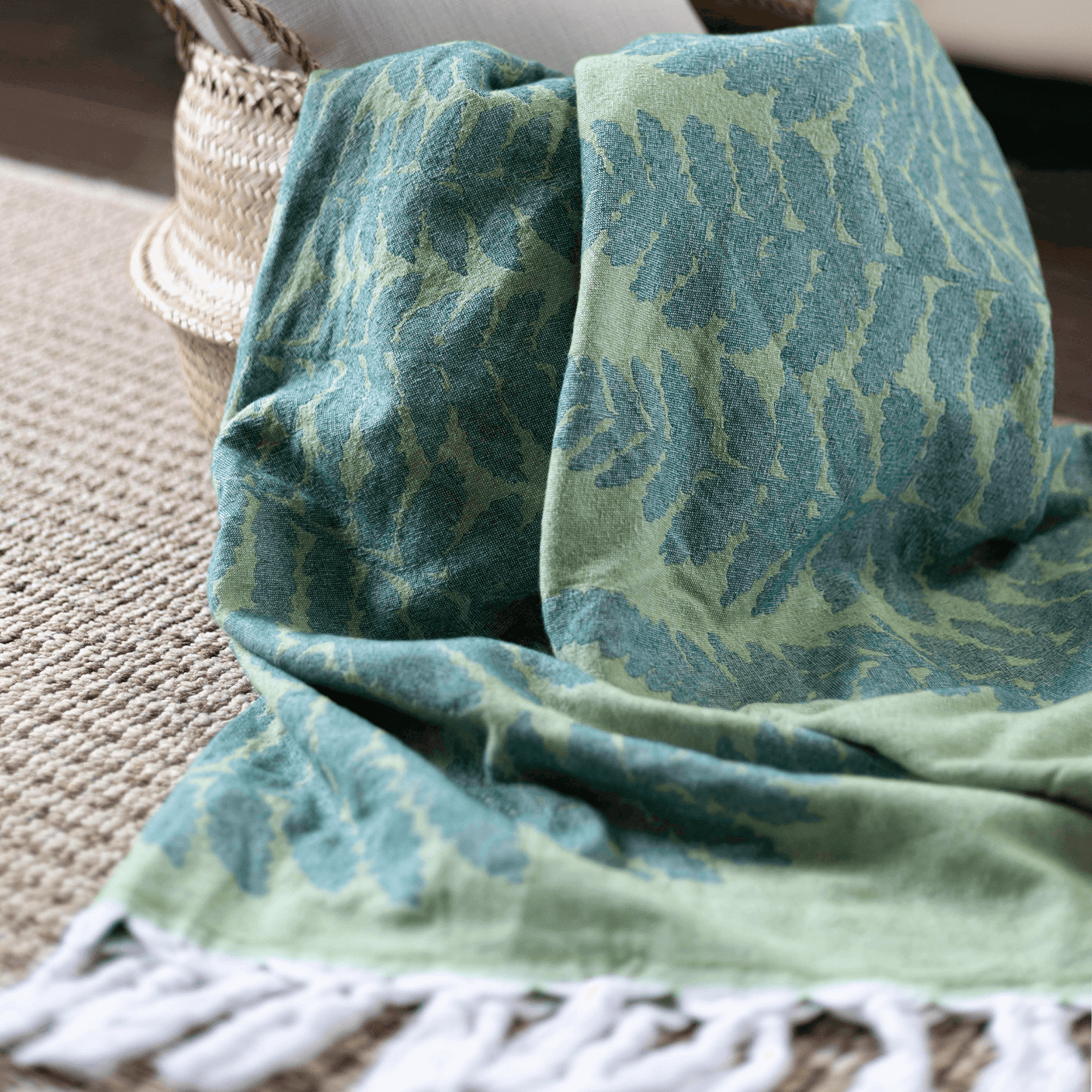 Fern Turkish Cotton Body Towel