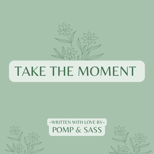 Take The Moment - Pomp & Sass