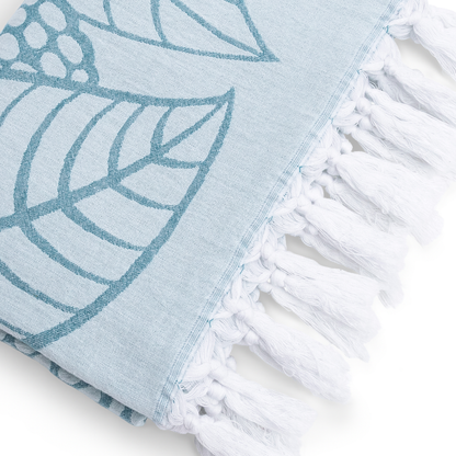 Turkish Body Towel in Briar Teal