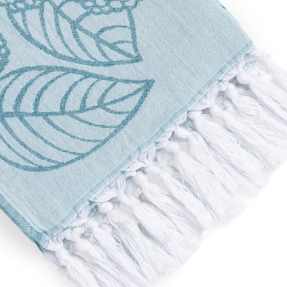 Turkish Hand Towel in Briar Teal