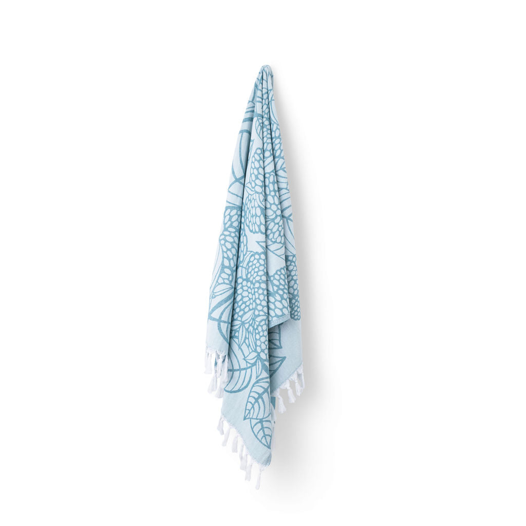 Turkish Body Towel in Briar Teal