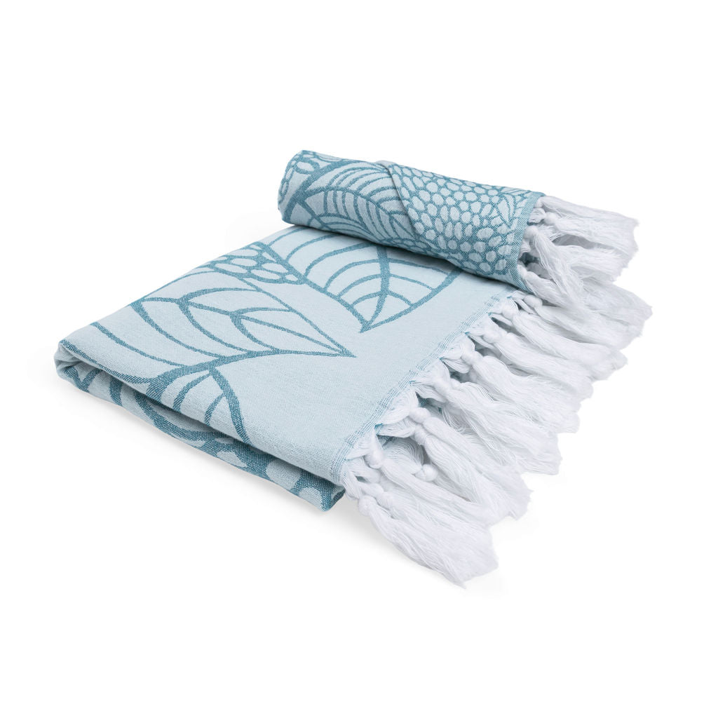Turkish Towels Canada | Set in Briar Teal
