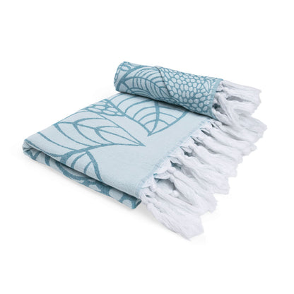 Turkish Towels Canada | Set in Briar Teal