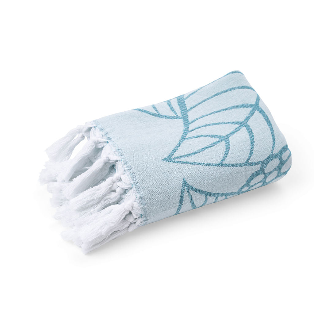 Turkish Hand Towel in Briar Teal