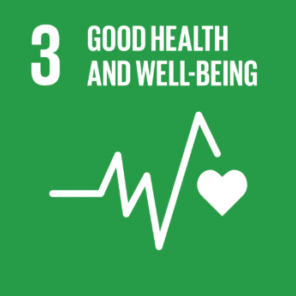 3 Goog Health and Well-being logo in green. This is part of the United Nations Sustainable Development Goals