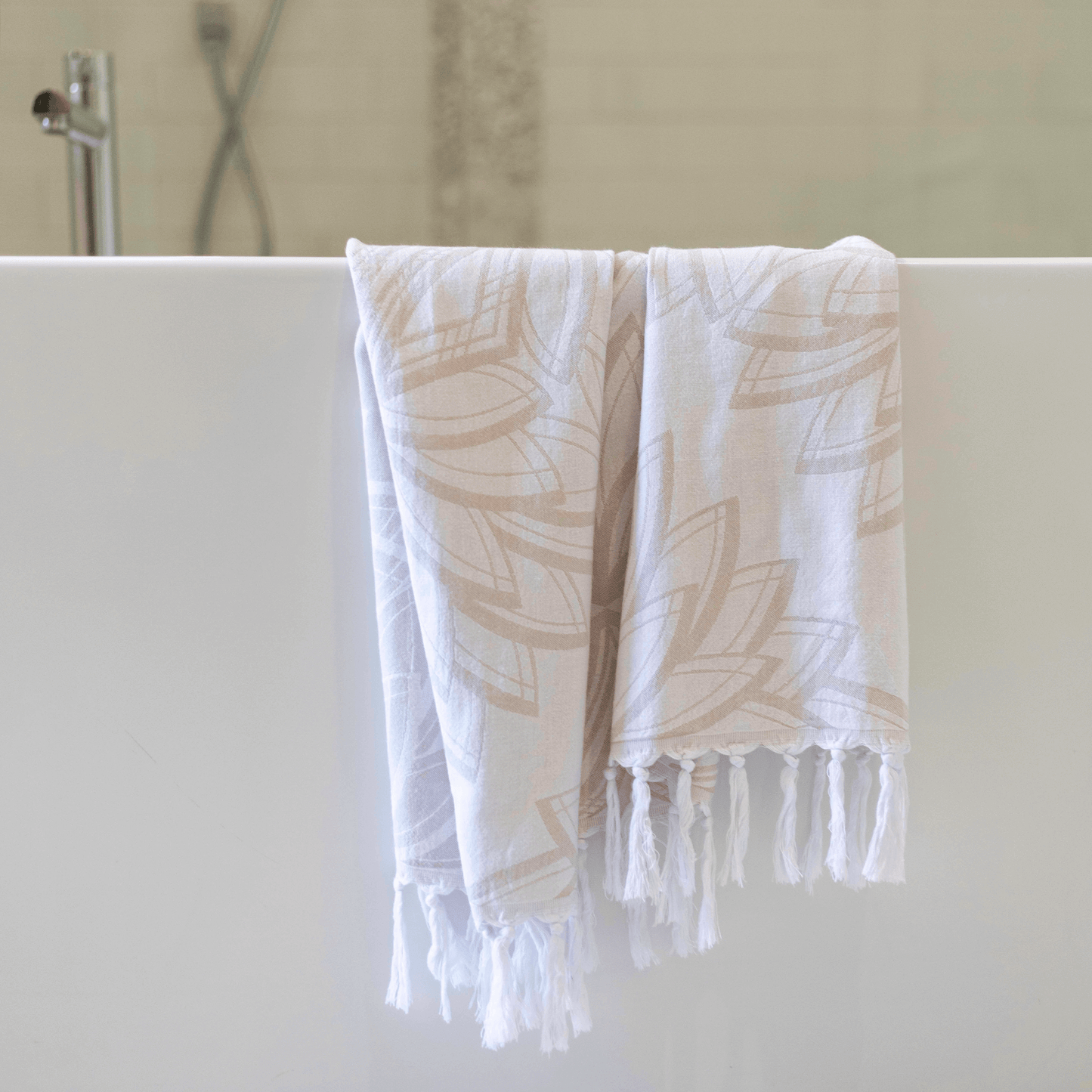 Turkish towel at the bath