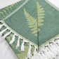 Green fern set of Turkish towels