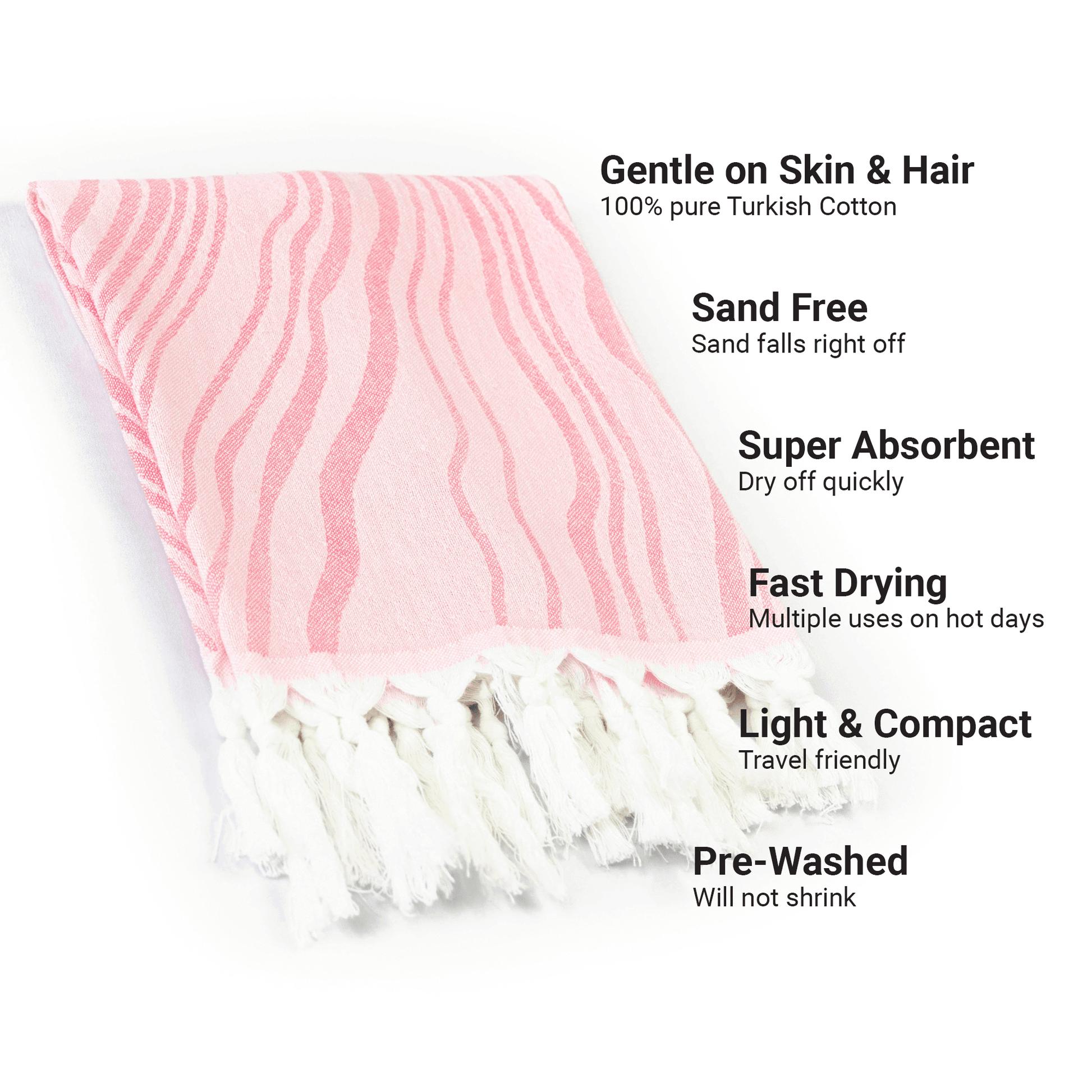 100% Cotton Multi striped Bath Towels Extra Soft & Absorbent Large Size  Towels.